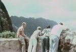 Robert Huffer, Deane Carlson, Richard Y. Morita, and Arthur E. Maxwell shown here in Honolulu, Hawaii, during a break from the MidPac Expedition (1950). 1950