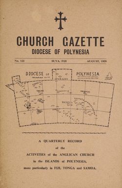 Church Gazette, Polynesia: August 1959