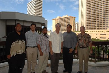 [Assignment: 48-DPA-09-30-08_SOI_K_Isl_Conf_Final] Final day of Insular Areas Health Summit [("The Future of Health Care in the Insular Areas: A Leaders Summit") at the Marriott Hotel in] Honolulu, Hawaii, where Interior Secretary Dirk Kempthorne [joined senior federal health officials and leaders of the U.S. territories and freely associated states to discuss strategies and initiatives for advancing health care in those communinties [48-DPA-09-30-08_SOI_K_Isl_Conf_Final_DOI_0845.JPG]