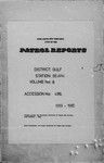 Patrol Reports. Gulf District, Beara, 1959-1960