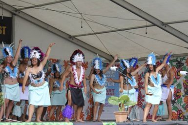 Cook Islands Stage, ASB Polyfest, 2016.