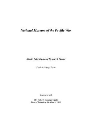 Oral History Interview with Hubert Douglas Crotts, October 5, 2010