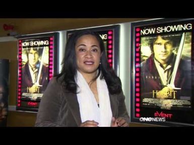 SAMUELU SI'ILATA - The Hobbit - ONE NEWS TVNZ 22 Nov 2012