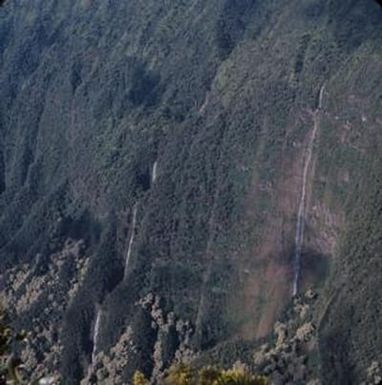 [Aerial view of Waikolu Valley, United States]