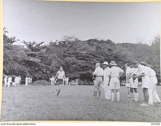 PORT MORESBY - FINISH OF 880 YARDS' RACE A.A.C. SPORTS. (NEGATIVE BY N. TRACY)