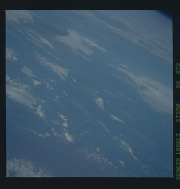 STS050-96-072 - STS-050 - STS-50 earth observations