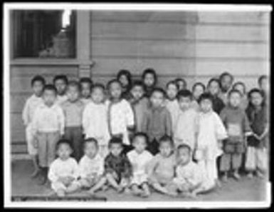 Japanese school children, Honolulu, Hawaii