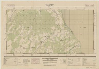New Guinea 1:25,000 series (Warisota , ed. , Oct 1943 printing)