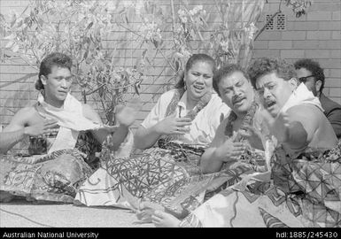 Tongan Dancers at Open Day