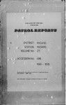 Patrol Reports. Madang District, Madang, 1969 - 1970