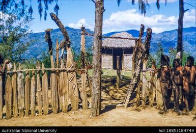 Chimbu - Mt Hagen, 3 1/2 miles after Kundiawa - Magic Gate to Hospital