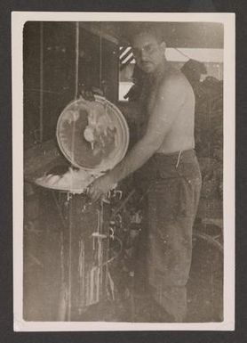[Elmer Johnston Doing Laundry]