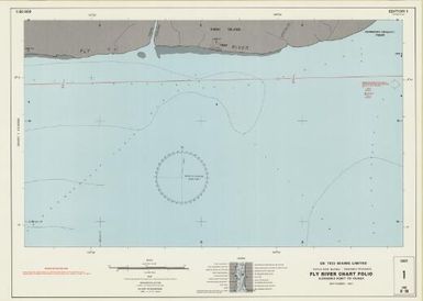 Fly River chart folio Korimoro Point to Kiunga navigation charts : hydrographic survey of the Fly River, Papua New Guinea - Western Province (1)