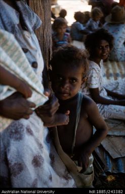 Little boy on ration day