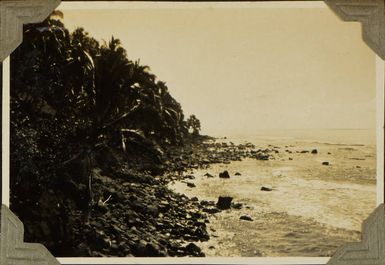 Coastal view, Samoa, 1928