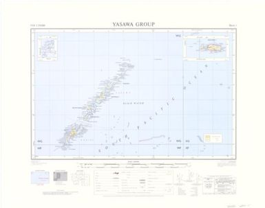 Fiji 1:250,000: Yasawa Group (Sheet 1)