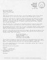 Letter from Larry McGhee concerning a sample of raw sugar cane