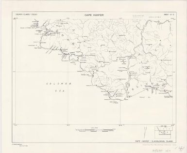 Solomon Islands 1:50,000: Cape Hunter (Sheet 12)