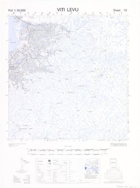 Fiji 1:50,000 (Sheet Viti Levu 10)