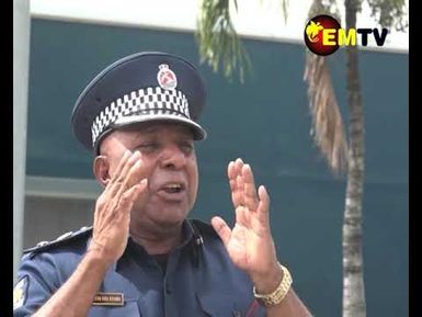 ARMED MAN APPREHANDED