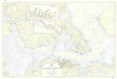 [New Zealand hydrographic charts]: New Zealand - North Island. Auckland Harbour. (Sheet 5322)