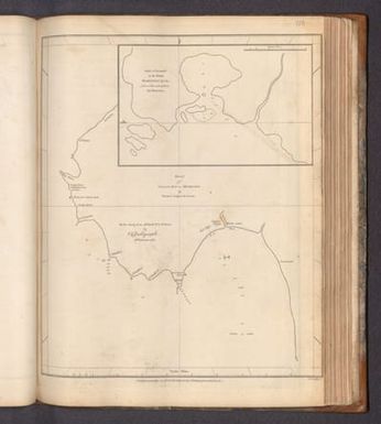 Plan of Palaon Bay on Mindoro by Thome Gaspar de Leon. (with) Port St. Andres on the Island Marinduque... Capt. Brereton.