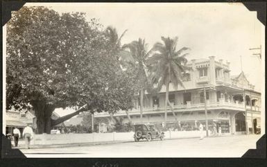 The central business district in Suva, Fiji, 1929 / C.M. Yonge