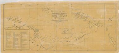 Location map of expropriated properties, New Guinea (2nd group) / drawn by Works & Railways