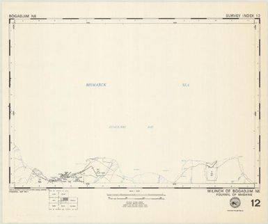 Milinch of ... : fourmil of ... (12 - Fourmil of Madang - Milinch of Bogadjim NE)