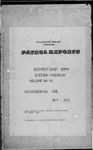 Patrol Reports. East Sepik District, Angoram, 1971 - 1972