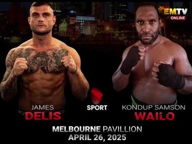 PNG KICK-BOXERS GEAR UP FOR BATTLE.