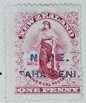 Stamp: New Zealand - Niue One Penny