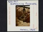 Extracting phosphate, Nauru, Apr 1965
