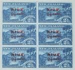 Stamps: New Zealand - Niue Two and a Half Pence