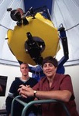 Students at the Keck Observatory in Hawaii.