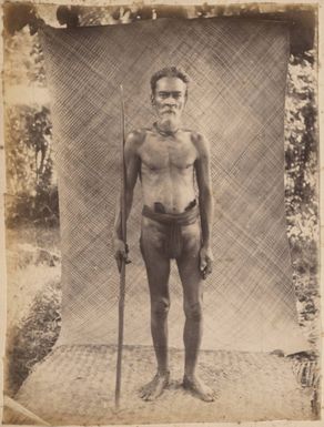 Lukunor warrior, 1886