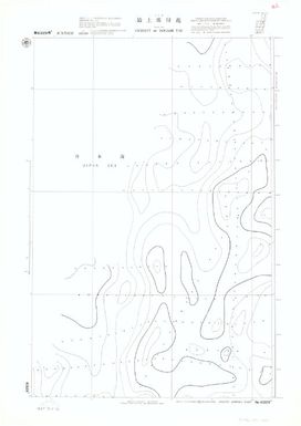 [Japan nautical charts].: Japan Sea. Vicinity of Mogami Tai. (Sheet 6329G)