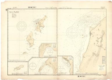 [Japan nautical charts].: Mariana Syotô.  Saipan Tô and Rota Tô. (Sheet 2104)