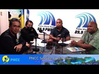 PNCC Service Update for Mobile Network in Palau (May 12, 2022)