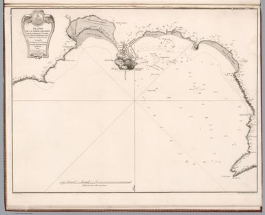 Plano de la Concha de Gijon : Situada la Hermita de Sta. Catalina ... Levantado por el Brigadier de la Rl. Armada D. Vicente Tofino de S. Miguel. Ano de 1787. Delineado por Bauza. Grabado por D. Juan de la Cruz, Geografo de S.M. (to accompany) Atlas maritimo de Espana : Madrid MDCCLXXXIX (1789).