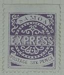 Stamp: Samoan Six Pence