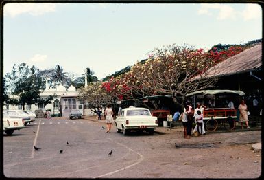 The market at Ba, Fiji, 1971