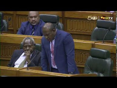 NATIONAL PARLIAMENT SITTING | 2PM | TUESDAY 02nd SEPTEMBER 2025