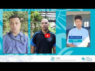 Teen Tuna Tok: Fisheries Scientists reply to Folliet from Kiribati on World Tuna Day