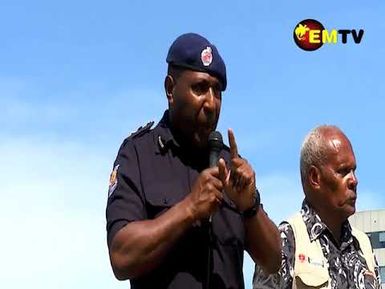 Police urged Candidates Show Leadership