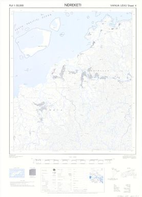 Fiji 1:50,000: Ndreketi (Sheet Vanua Levu 4)