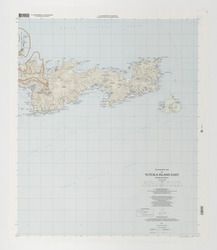 2001 Topographic Map of the Tutuila Island East, (1:24,000)