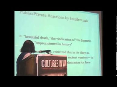 Cultures In War 3: Haruko Taya Cook