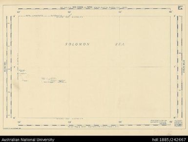 Papua New Guinea, New Guinea and Papua, Base Compilation, Base Compilation Series, Sheet E.e., 1953, 1:600 000