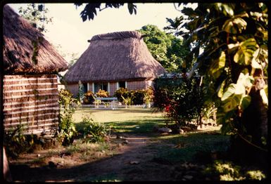 Chief's house, Viseisei village, Fiji, 1971